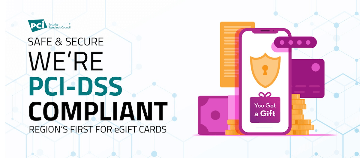YouGotaGift Receives the Region’s First PCI-DSS Accreditation for eGift Cards