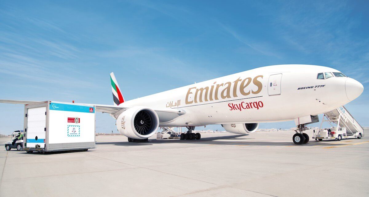 On a historic date for modern vaccines, Emirates SkyCargo crosses COVID-19 vaccine transportation milestone