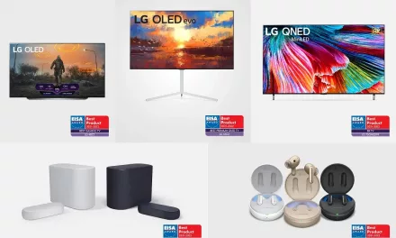 LG OLED Recognized for Decade of TV Innovation at 2021 EISA Awards
