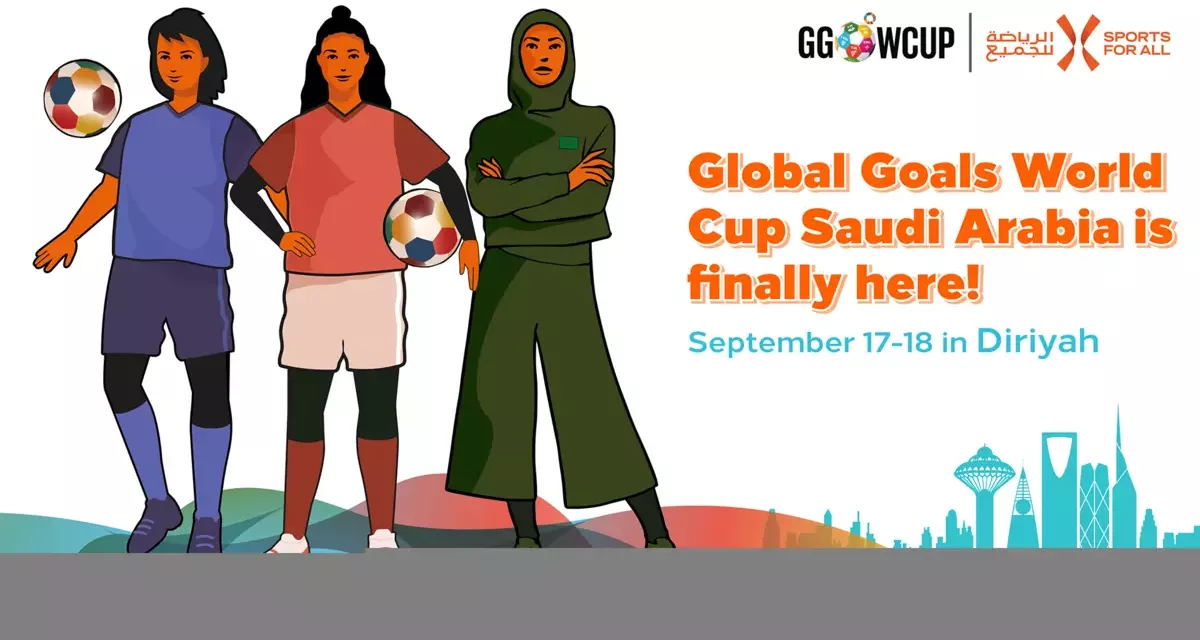 Sport and social activism come together as all-female football teams prepare to compete at the inaugural of Global Goals World Cup Saudi Arabia