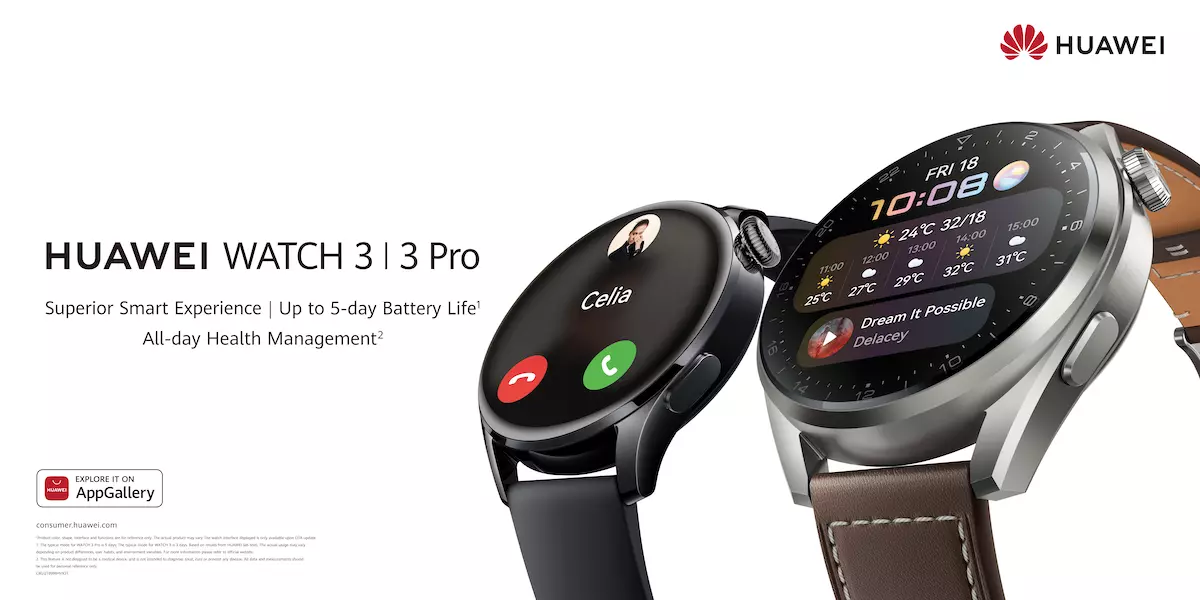 HUAWEI WATCH 3 Pro is a beast of a smartwatch!