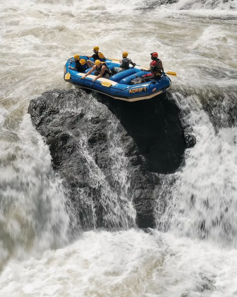 Water Rafting at Uganda