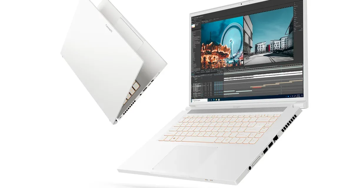 Acer Introduces ConceptD 7 SpatialLabs Edition Laptop for 3D Creators