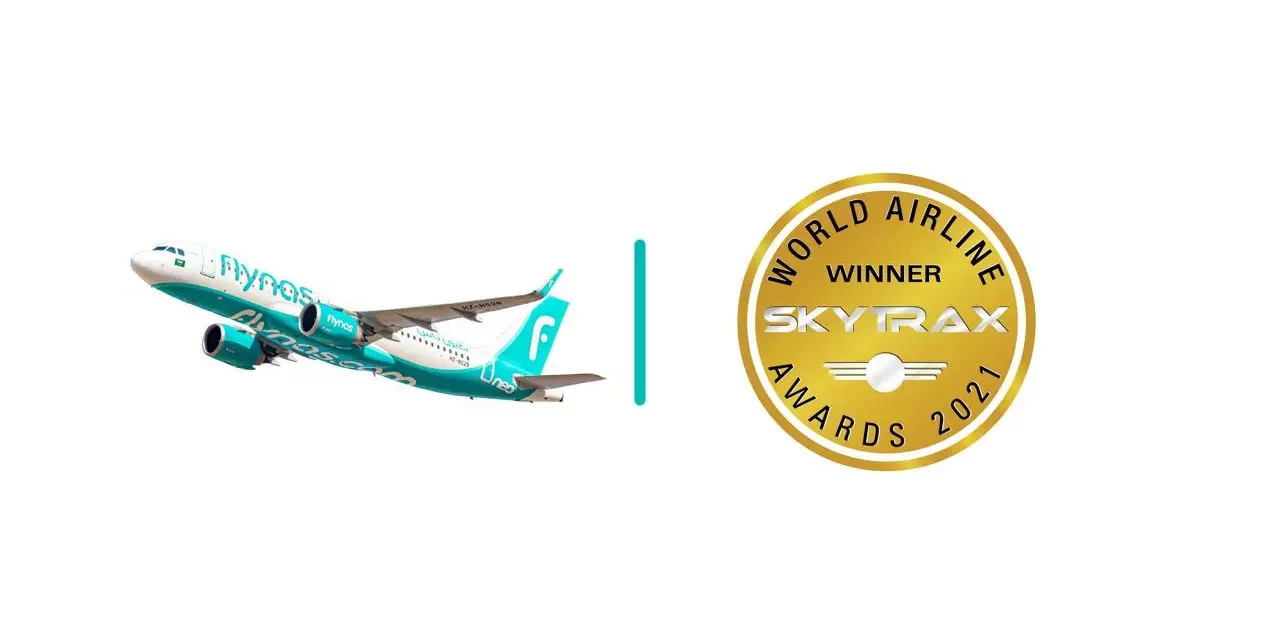 flynas receives five Skytrax World Airline Awards