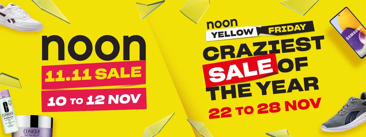 Noon announces craziest month of the year with huge 11.11 and biggest ever Yellow Friday Sale