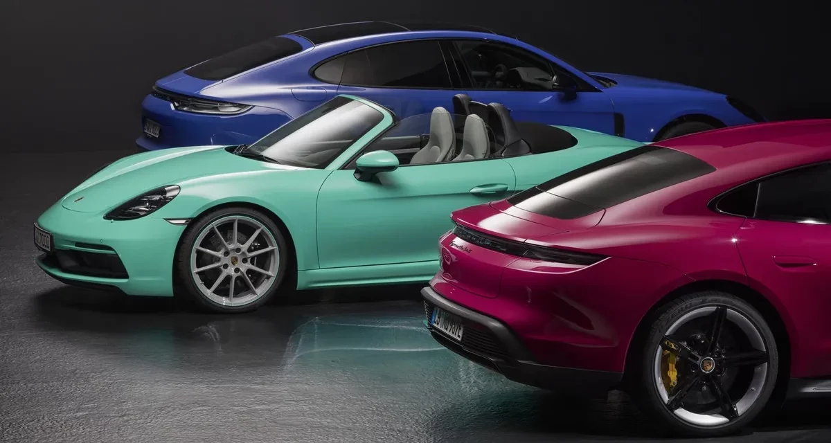 Comeback of historic colours for all Porsche models