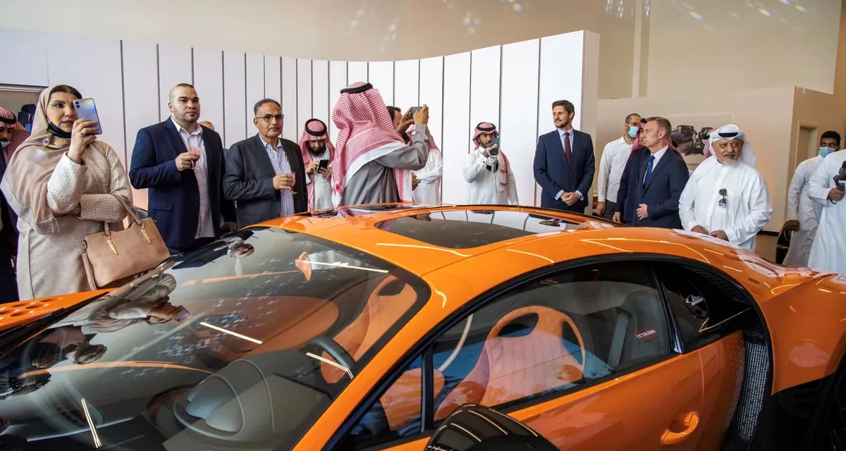SAMACO Automotive launches the world’s largest Bugatti Showroom in Riyadh