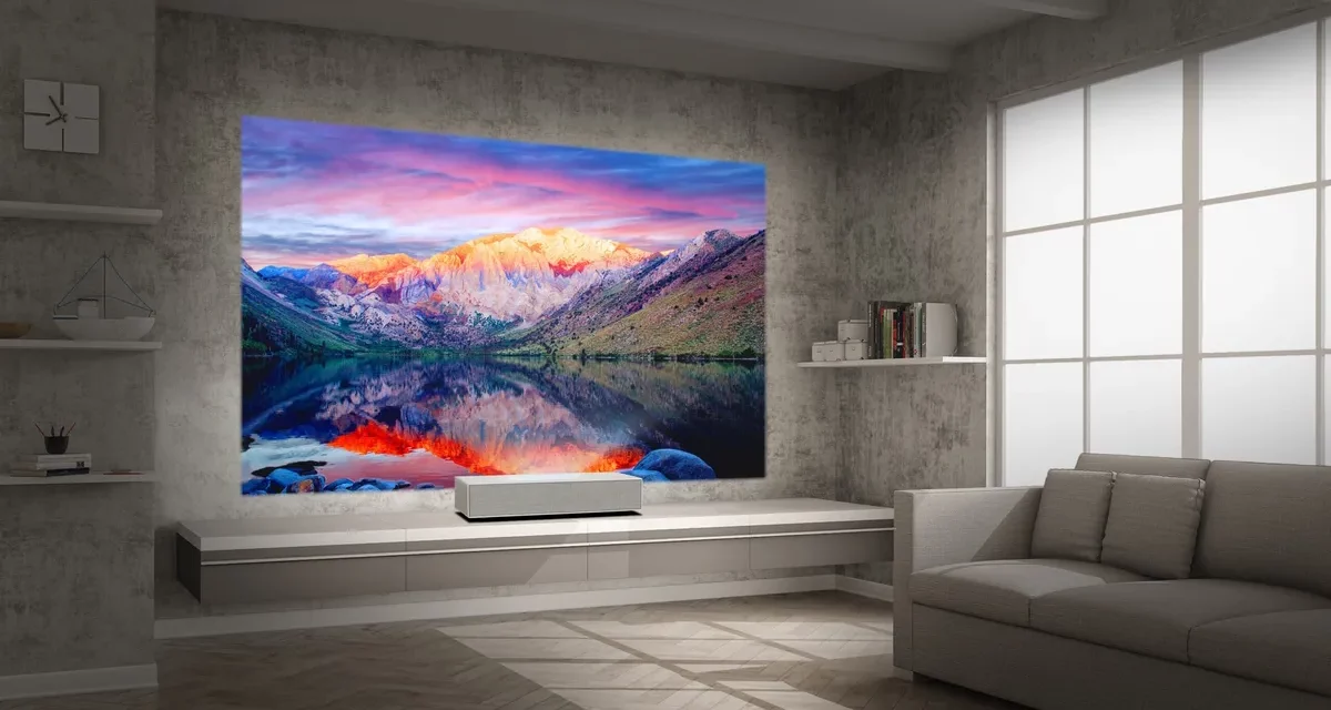 Experience Breath-taking Visuals with LG’s Cinema Quality Laser Projector