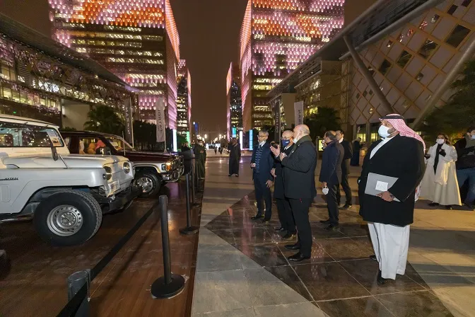 Nissan illuminates the Riyadh digital city in celebration of 70 years of Nissan Patrol and the launch of the new 2022 Patrol 70th Anniversary model