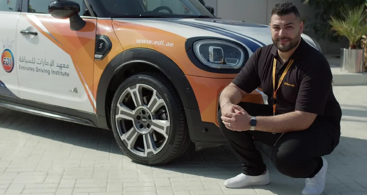 Emirates Driving Institute and Continental team up for tyre safety campaign