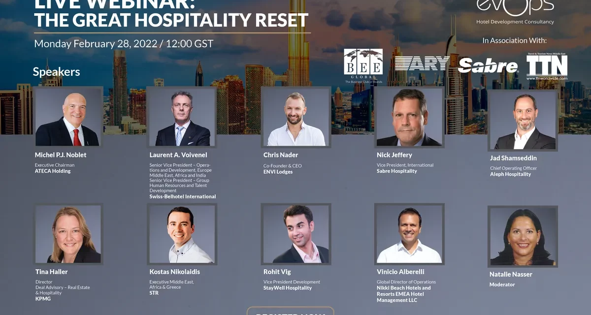 Leading Hospitality Experts to Discuss Challenges and Solutions for Protecting and Growing the Hotel Business During Live Webinar