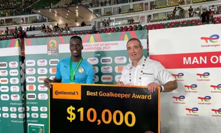 Continental Presents Best Goalkeeper Award at TotalEnergies Africa Cup of Nations 2021
