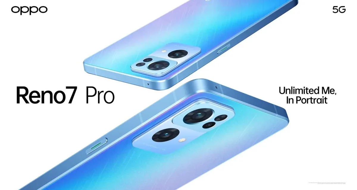 OPPO Launches Reno7 Pro 5G, Unleashing Unlimited Power for Professional Portrait Shooting￼