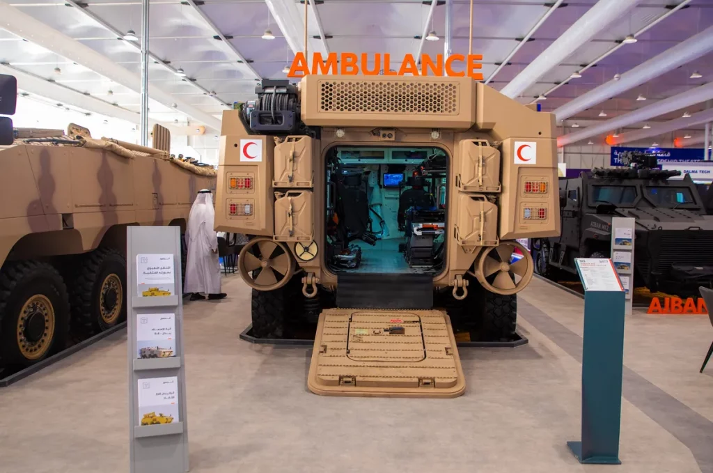 EDGE Introduces a Protected Ambulance Based on Rabdan 8x8 at World Defense Show 2022 2_ssict_1200_796