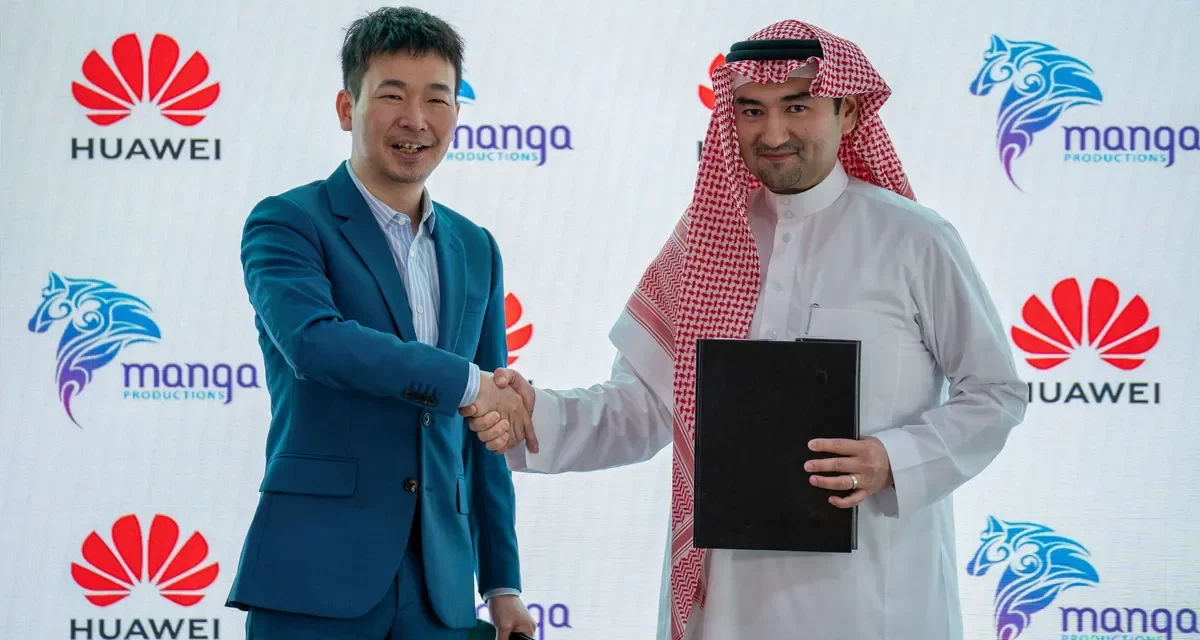 Huawei joins forces with Manga Productions to introduce new and unique experiences