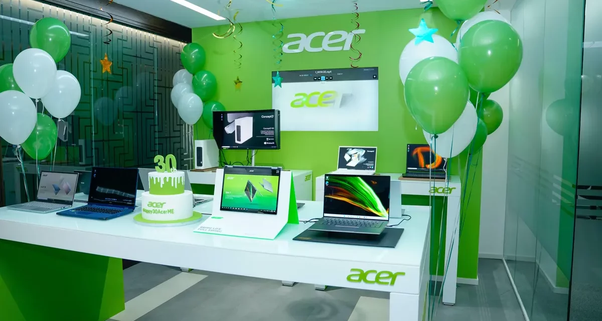 Acer celebrates 30 years of success in the Middle East and Africa region