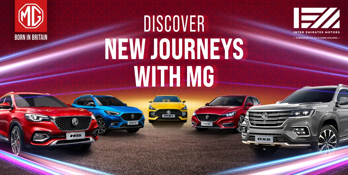 Inter Emirates Motors’ Ramadan Offer Set to Start New Journeys with MG Motor in the UAE