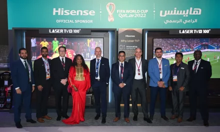 Hisense debuts Laser TV L9G at the FIFA World Cup Qatar 2022TM Final Match Draw; offering a glimpse of the football home experience