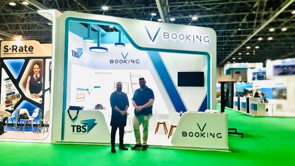 V Technology launches the latest high-tech product ‘V Booking’ at the Arabian Travel Market 2022 in Dubai