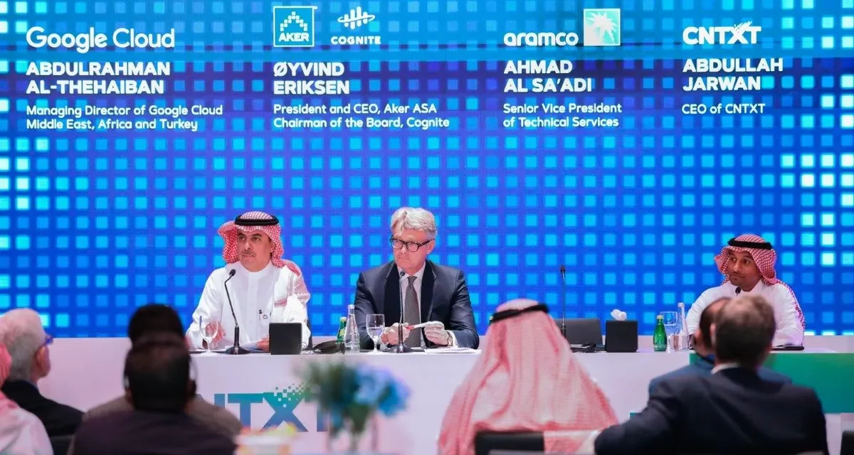 Aramco and Cognite join forces in new data venture