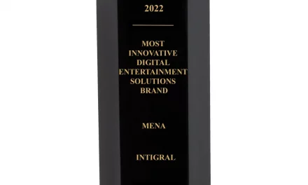 Intigral awarded “Most Innovative Digital Entertainment Solutions Brand” in MENA 
