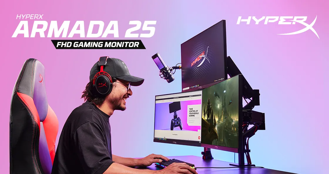 HyperX Announces New Armada Gaming Monitor Line-up