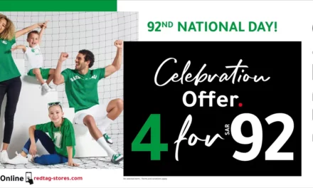 Al-Yawm Al-Watani Special: REDTAG celebrates 92nd Saudi National Day with a fitting “4 for SAR 92” offer