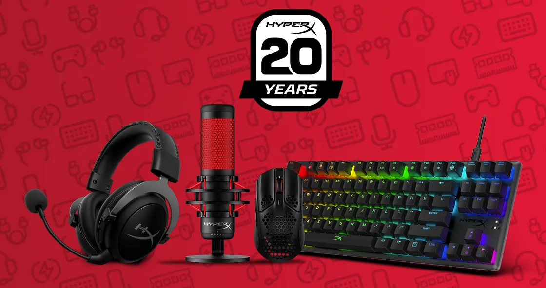 HyperX Celebrates 20 Years of Gaming 