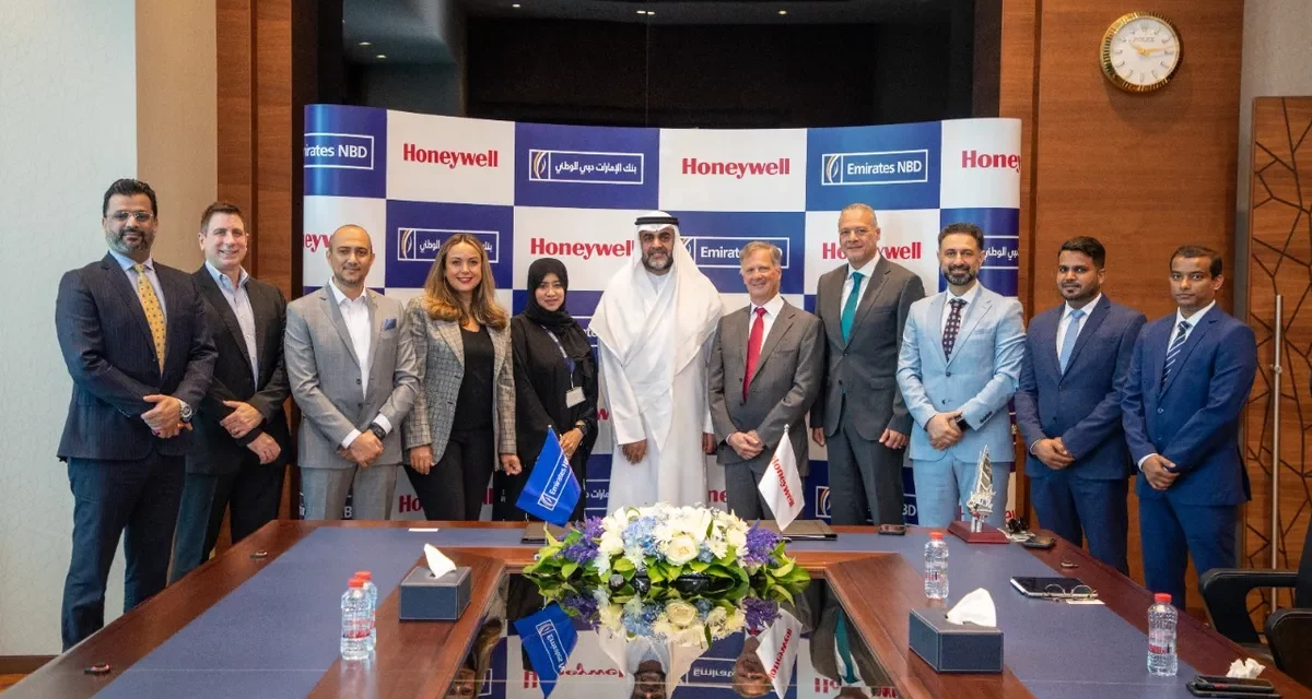 HONEYWELL AND EMIRATES NBD TO COLLABORATE ON ADVANCING UAE SUSTAINABILITY GOALS 