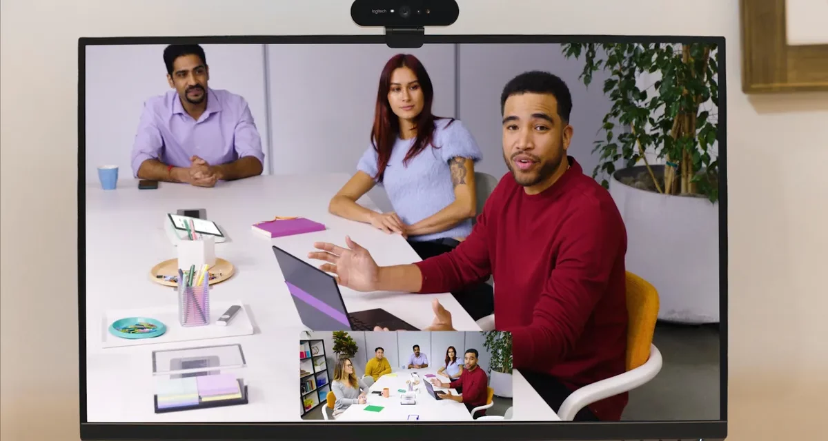 <strong>Logitech RightSight 2 Makes Hybrid Meetings More Equitable for <br>Remote Participants </strong><em></em>