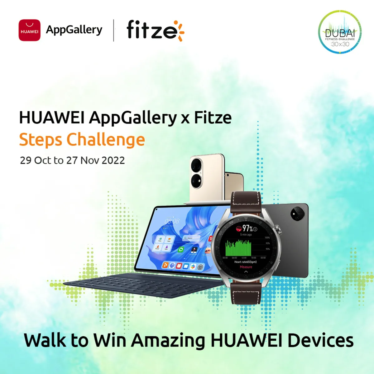 HUAWEI AppGallery collaborates with Fitze UAE to reward every step