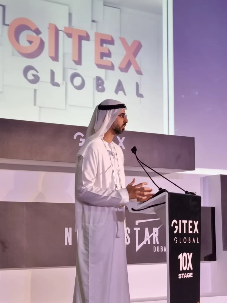 His Excellency Omar Sultan Al Olama, Minister of State for Artificial Intelligence at the Expand North Star announcement_ssict_960_1280