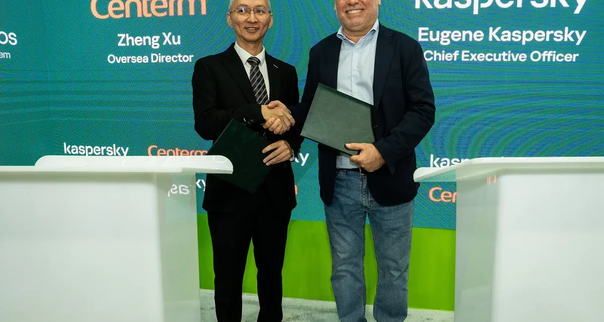 Kaspersky and Centerm sign MoU to cooperate for the creation of cyber immune endpoints 