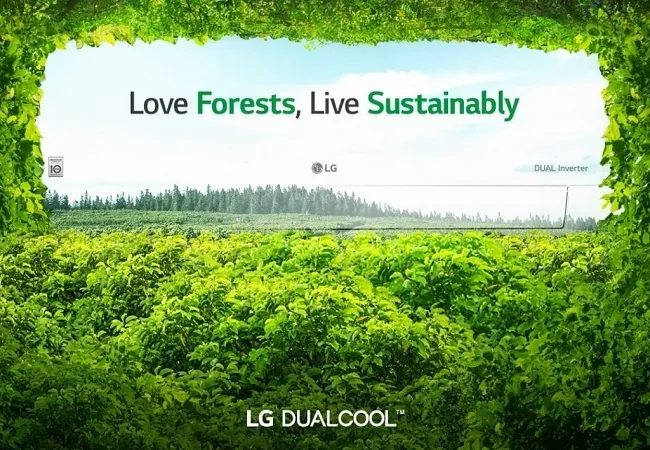 ECO-CONSCIOUS AIR CONDITIONING WITH LG DUALCOOL