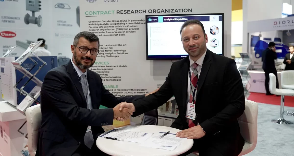 Concorde Corodex Group and PolyAnalytik Inc announce joint venture to strengthen the Middle East’s research and testing infrastructure
