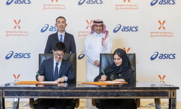 <strong>SAUDI SPORTS FOR ALL TEAMS UP WITH ASICS TO ENHANCE COMMUNITY SPORTS IN SAUDI ARABIA</strong>