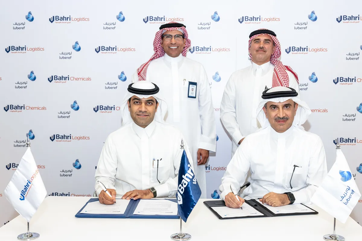 <strong>Bahri’s Chemicals and Logistics business units sign MoUs to strengthen cooperation with Luberef</strong>