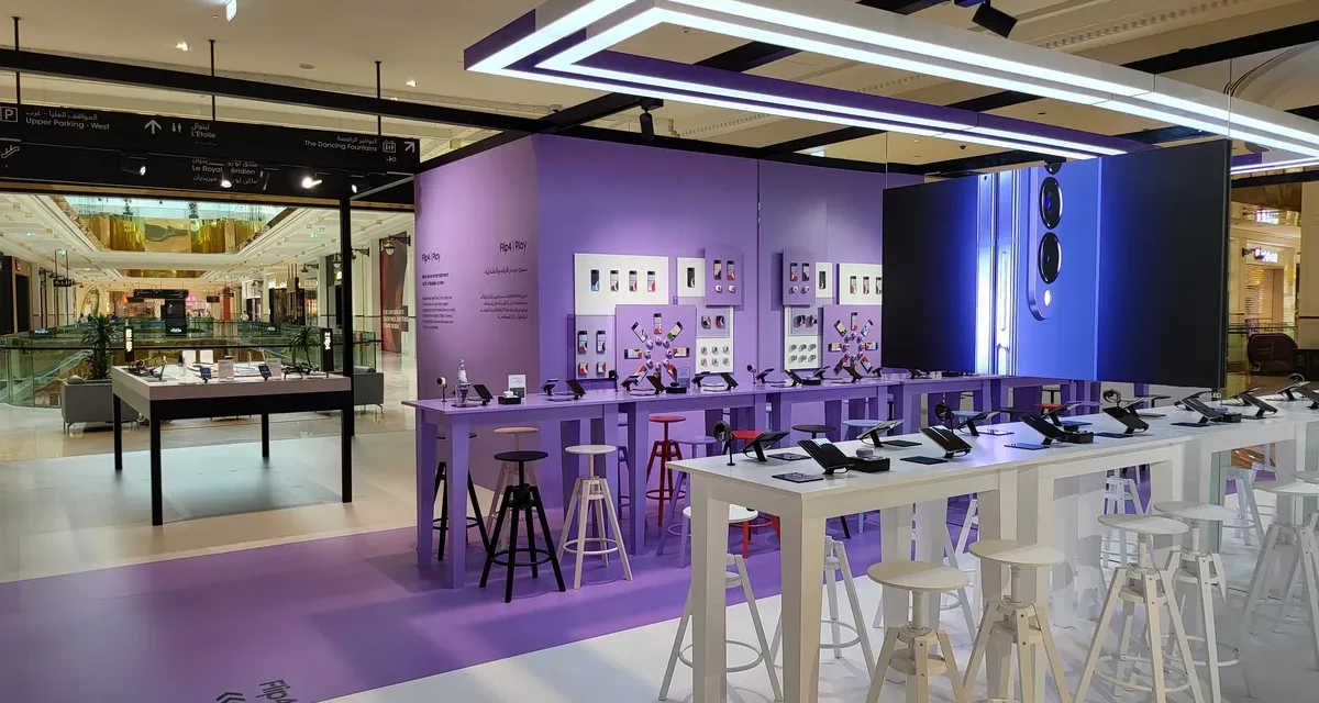 <strong>Samsung opens <a>Galaxy Pop-up Experience </a>in Qatar to bring sports fans and Samsung Galaxy enthusiasts a unique hands-on exhibit</strong>