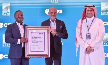 <strong>KAFD awarded by CIPS for achieving Procurement Excellence</strong>