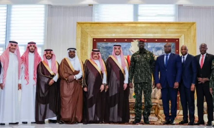 <strong>His Excellency the President of the Republic of Guinea receives the CEO of the Saudi Fund for Development</strong>