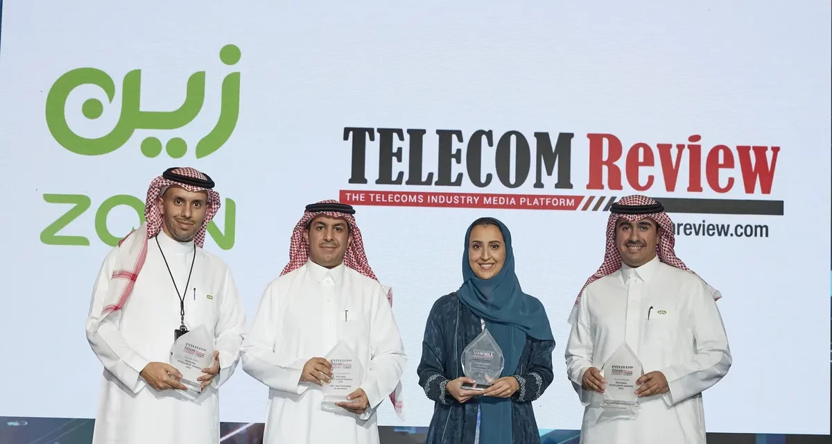 <strong>Zain KSA Wins Four Awards at Telecom Review Leaders’ Summit</strong>