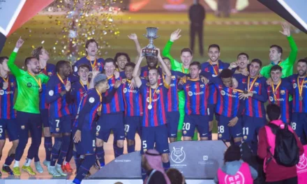 <strong>Barcelona crowned Spanish Super Cup champions in Riyadh</strong>