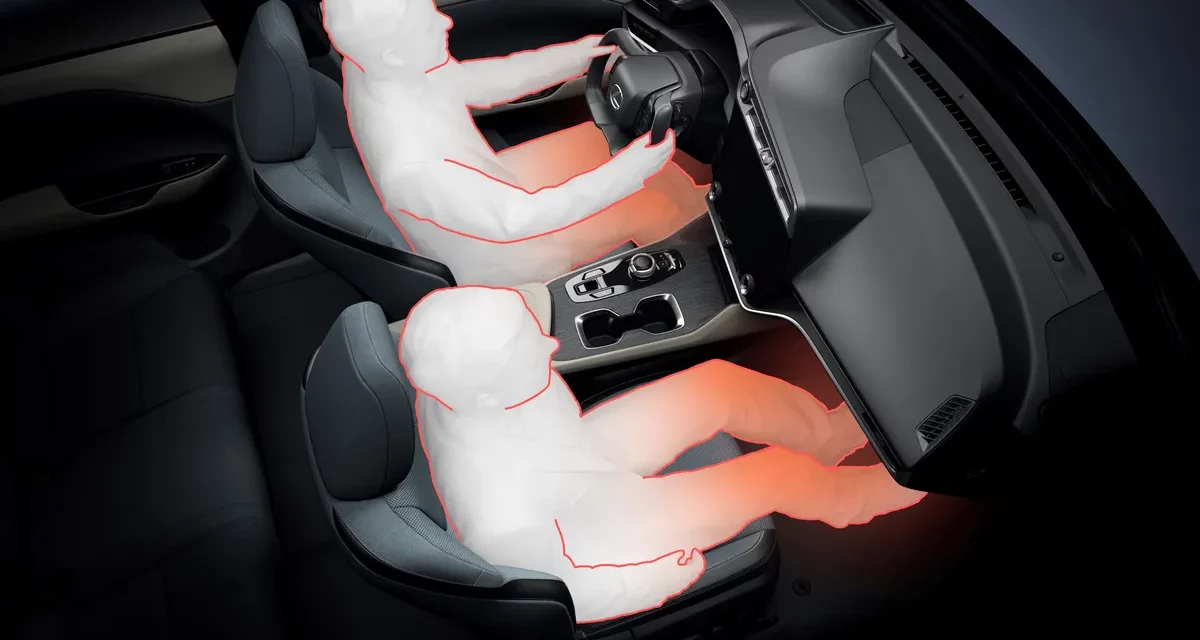 Lexus RZ adopts alternative to conventional passenger compartment heating