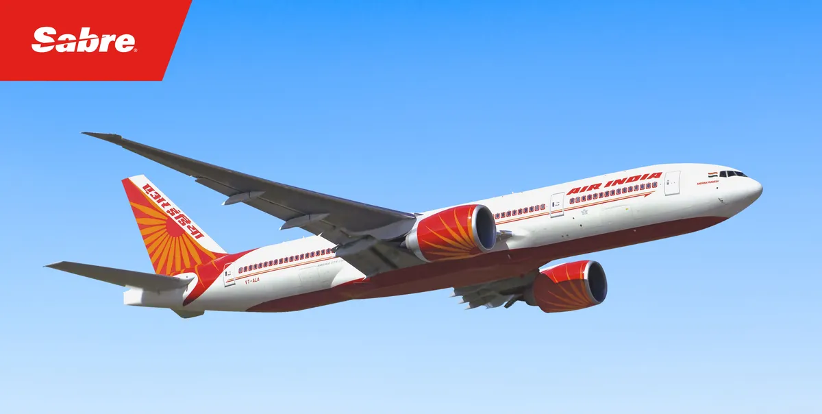 Air India and Sabre re-establish valued relationship with new distribution agreement and advanced network planning consulting to support the carrier’s transformative ambitions