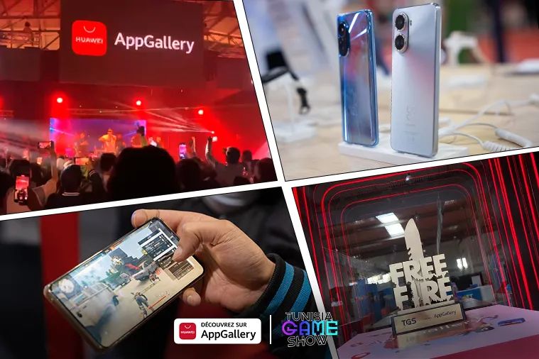 The tremendous success of HUAWEI AppGallery in the Middle East Film & Comic Con in Abu Dhabi extends to the Tunisia Game Show 