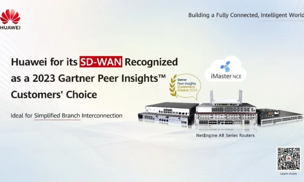 Huawei Recognized as a Gartner® Peer Insights™ Customers’ Choice for SD-WAN for the Fourth Time