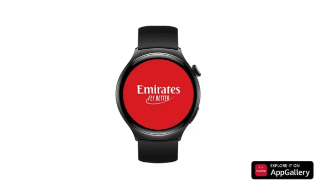 Emirates and Huawei Mobile Services (HMS) Forge Strong Partnership to Enhance Travel Experience for Users with a seamless integration on the HUAWEI Watch 4