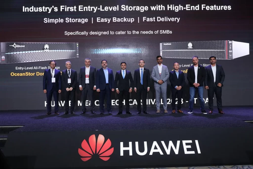 Industry's first entry level storage with high-end features launched at Huawei IT Day 2023_ssict_1200_800