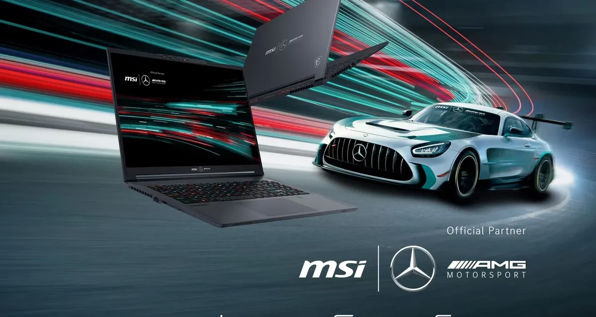MSI Comes back Strong for Computex 2023 through Epic Crossover with Mercedes-AMG among Other Innovative Laptop Releases