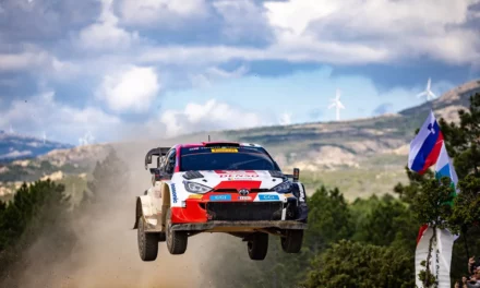 TOYOTA GAZOO Racing (TGR) World Rally Team Secures WRC Podium at Rally Italia Sardegna